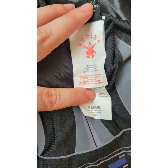 Costume STARS WARS Darth Vader dress girl size medium GUC - Picture 5 of 5